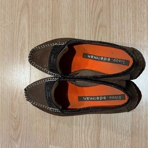 Size 7.5 Libby Edelman Brown Loafers